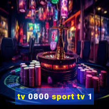 tv 0800 sport tv 1